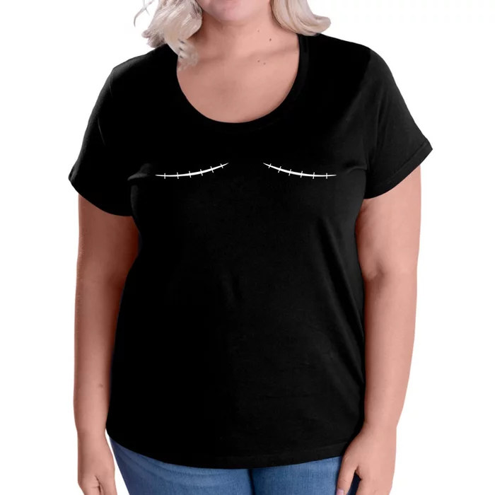 Mastectomy Black Flower Previvor Survivor Long Sleeve T-Shirt T-Shirt