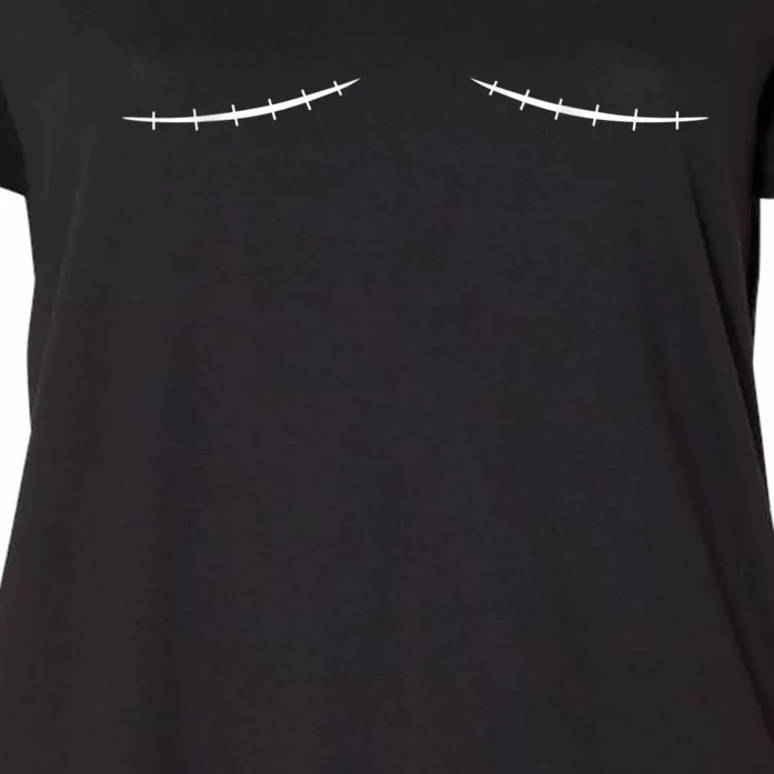 Breast Cancer Support Mastectomy Scar Survivor Unisex Men's T-shirt, 2XL,  White