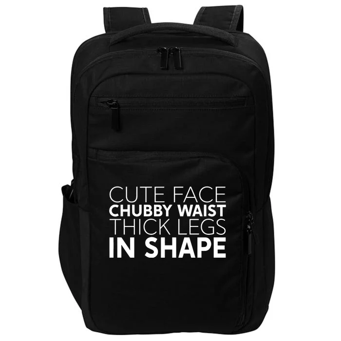 Dr. Marcus Shepard Wearing Cute Face Chubby Waist Thick Legs In Shape Impact Tech Backpack