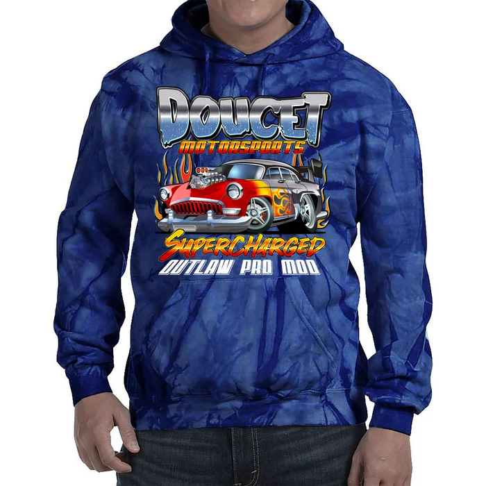 Doucet Motorsport Supercharged Outlaw Pro Mod Tie Dye Hoodie