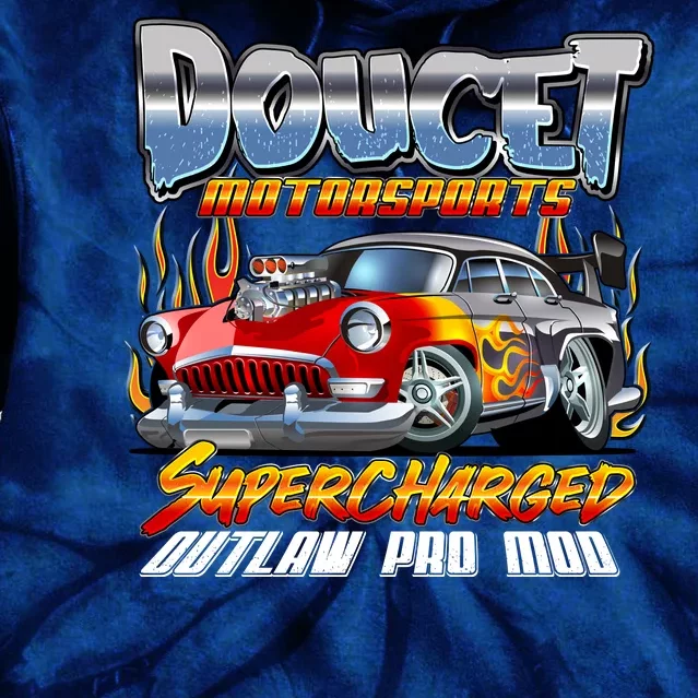 Doucet Motorsport Supercharged Outlaw Pro Mod Tie Dye Hoodie