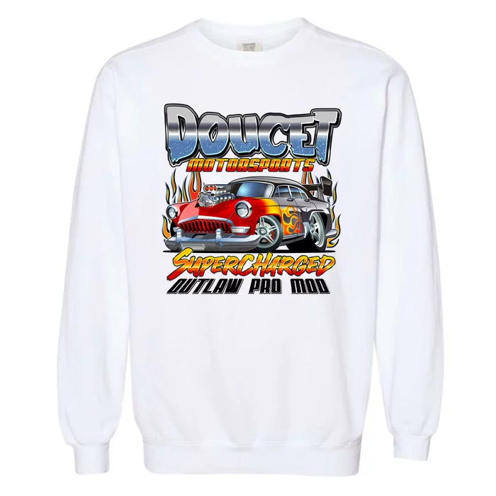 Doucet Motorsport Supercharged Outlaw Pro Mod Garment-Dyed Sweatshirt