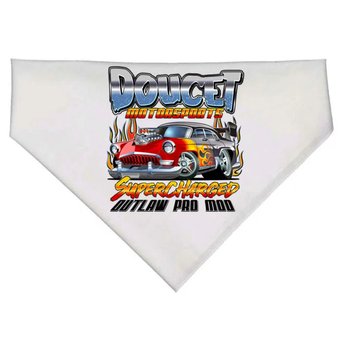 Doucet Motorsport Supercharged Outlaw Pro Mod USA-Made Doggie Bandana