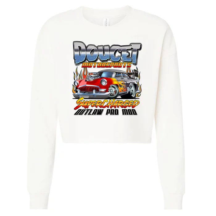 Doucet Motorsport Supercharged Outlaw Pro Mod Cropped Pullover Crew