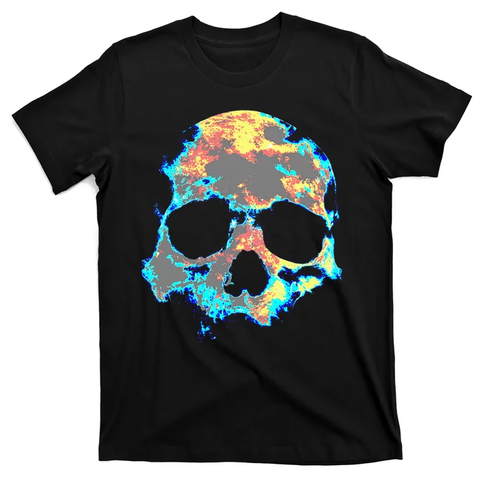 Dead ManS Skull Death Skeleton Head Bones Cool Skulls Gifts T-Shirt