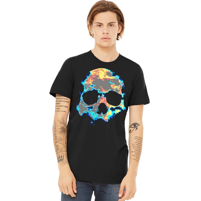 Dead ManS Skull Death Skeleton Head Bones Cool Skulls Gifts Premium T-Shirt