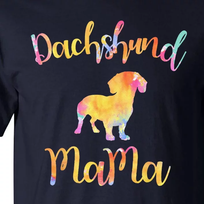 Dachshund Mama Sausage Dog Lover Mothers Day Tall T-Shirt