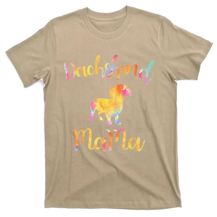 Dachshund Mama Sausage Dog Lover Mothers Day T-Shirt