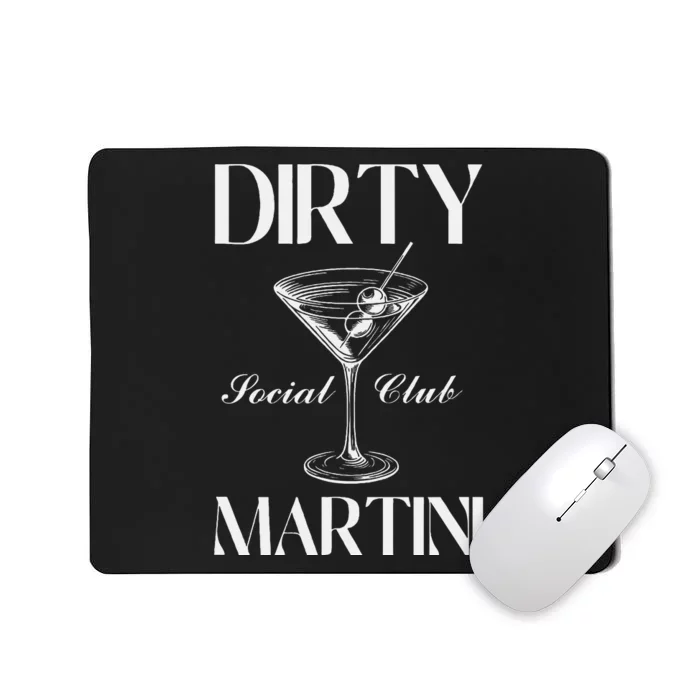 Dirty Martini Social Club Bachelorette Party Group Fun Mousepad