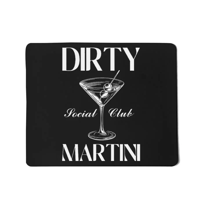 Dirty Martini Social Club Bachelorette Party Group Fun Mousepad