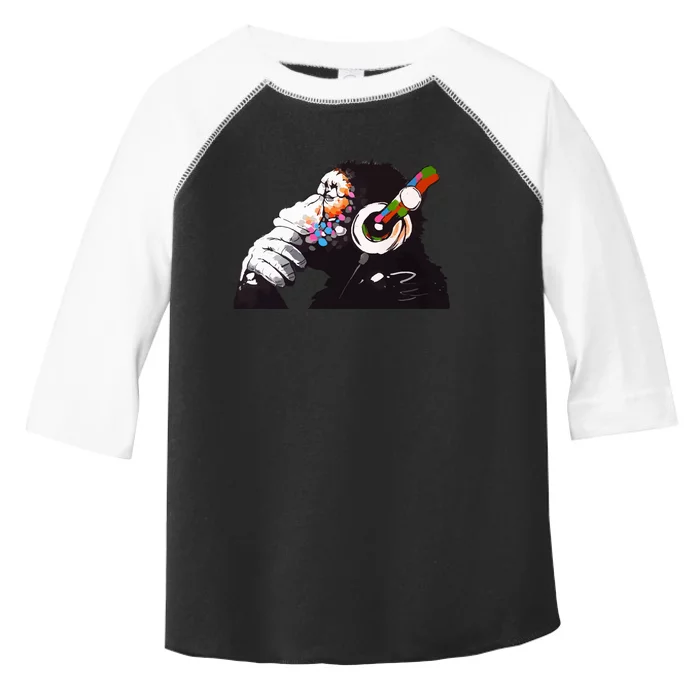 Dj Monkey Thinker Toddler Fine Jersey T-Shirt