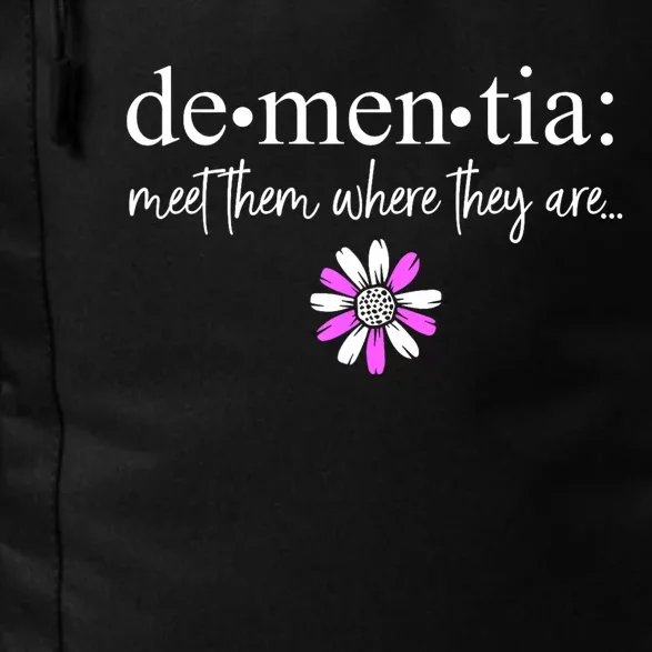 Dementia Meet Them Where They Are Alzheimers Disease Daily Commute Backpack