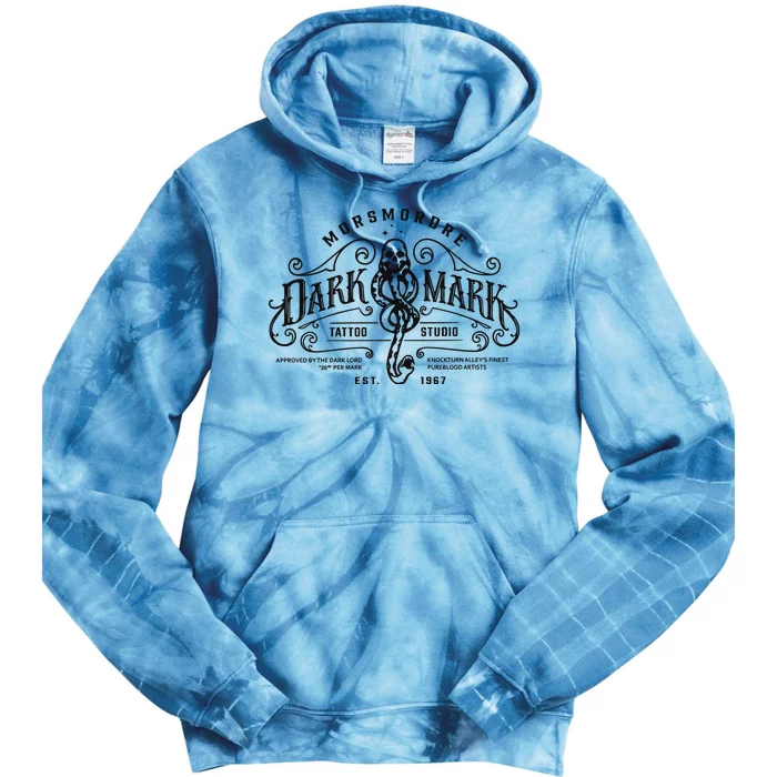 Dark Mark Tattoo Studio Tie Dye Hoodie