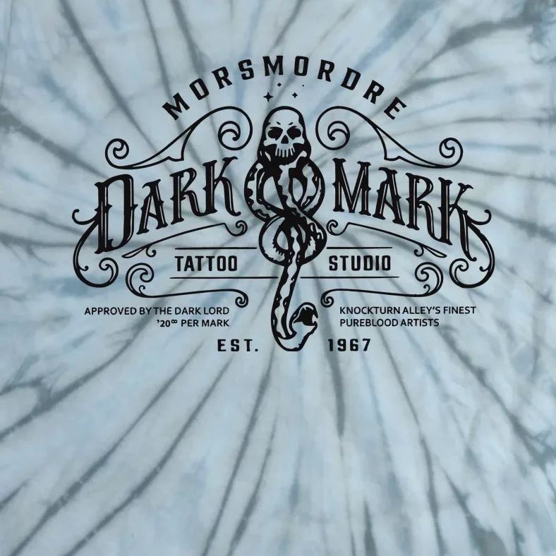 Dark Mark Tattoo Studio Tie-Dye T-Shirt