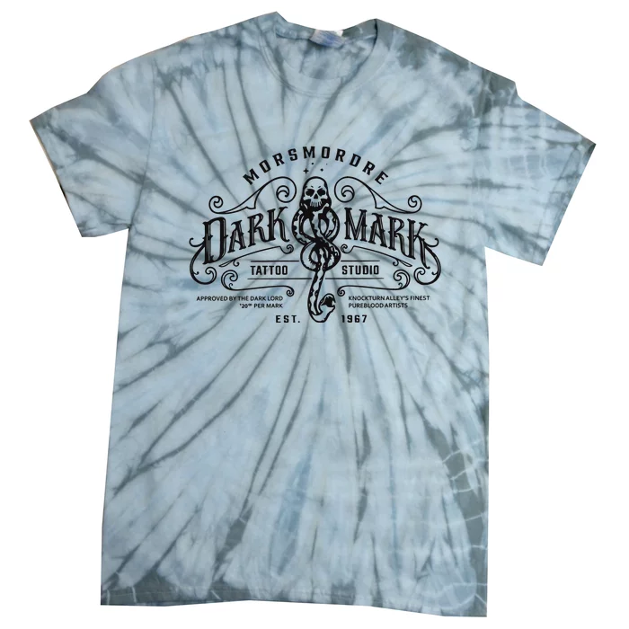 Dark Mark Tattoo Studio Tie-Dye T-Shirt