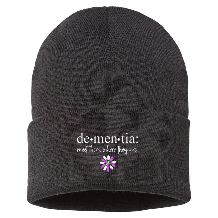 Dementia Meet Them Where They Are AlzheimerS Sustainable Knit Beanie