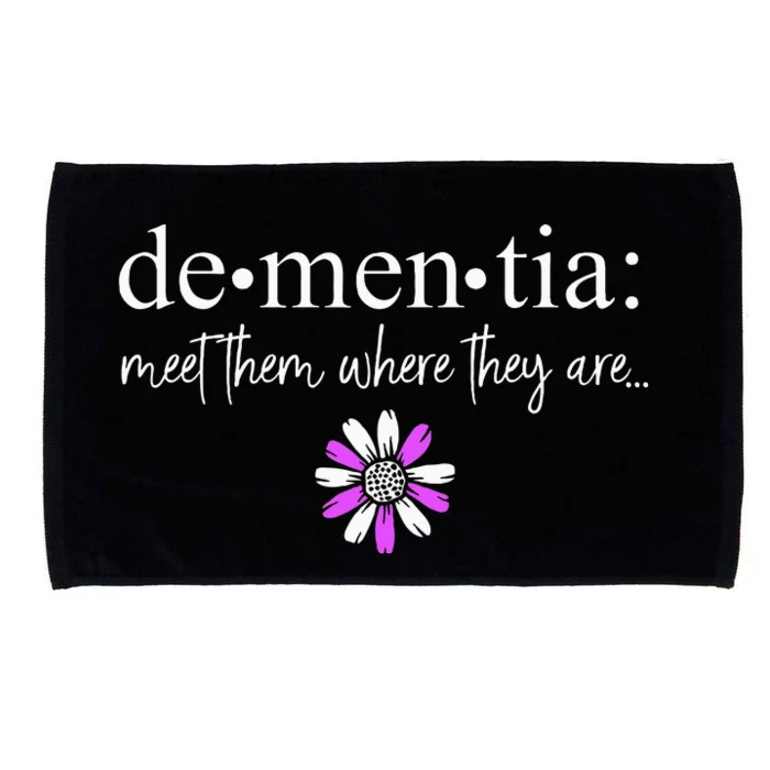 Dementia Meet Them Where They Are AlzheimerS Microfiber Hand Towel