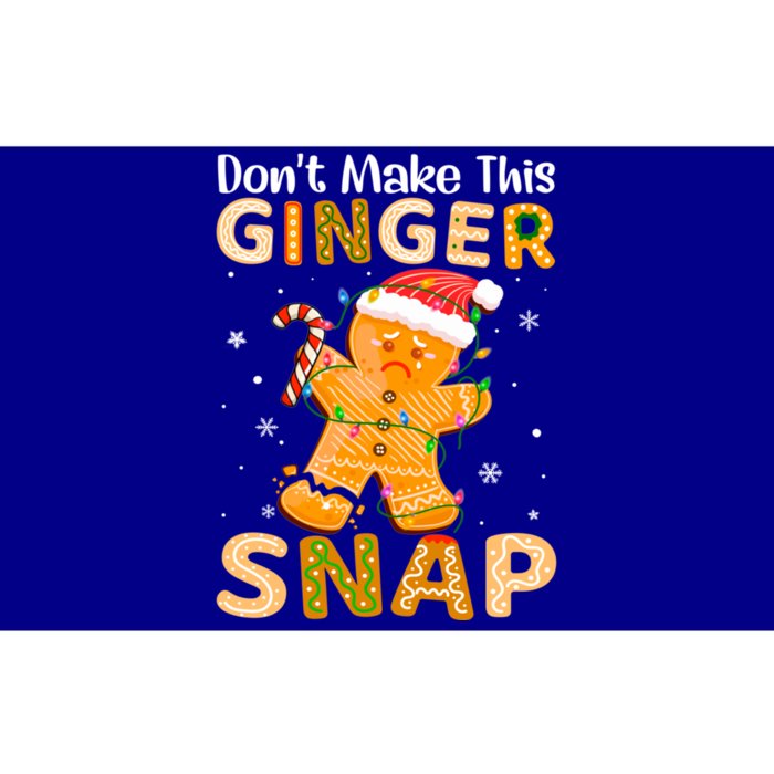 DonT Make This Ginger Snap Redhead For Christmas Gift Bumper Sticker