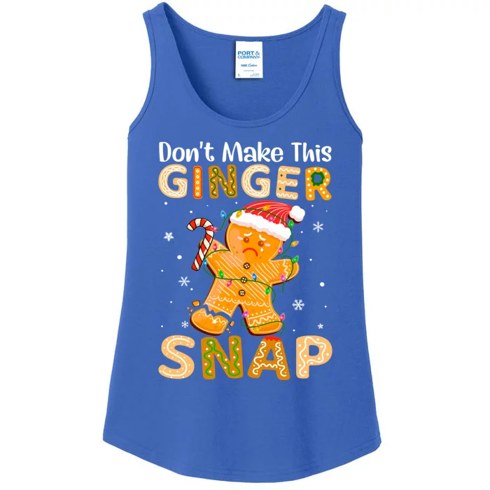 DonT Make This Ginger Snap Redhead For Christmas Gift Ladies Essential Tank