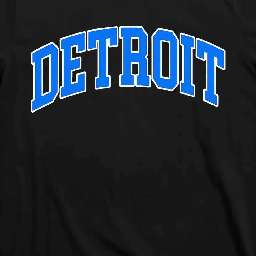 Detroit Michigan Throwback Design Classic T-Shirt