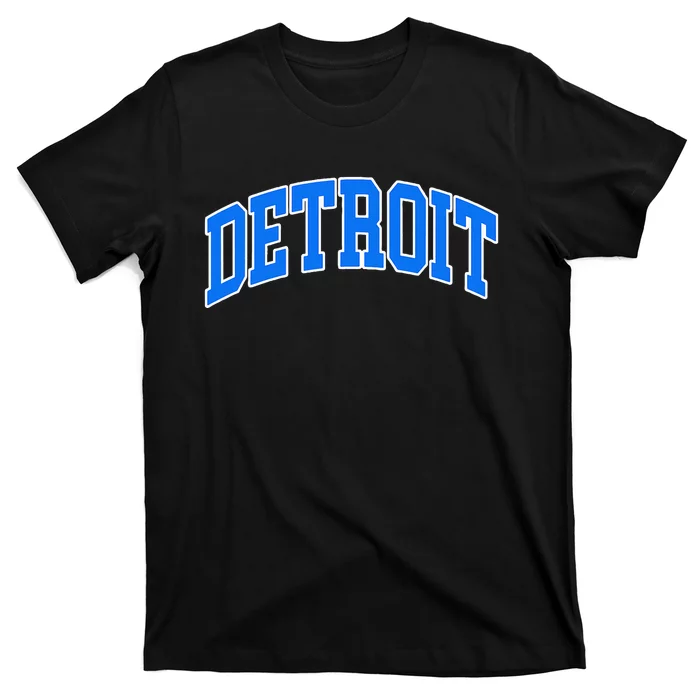 Detroit Michigan Throwback Design Classic T-Shirt