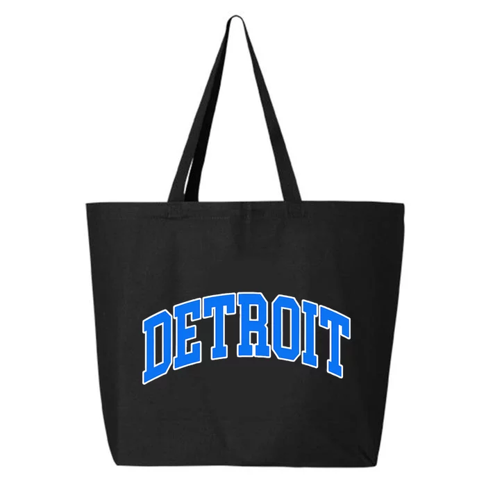 Detroit Michigan Throwback Design Classic 25L Jumbo Tote