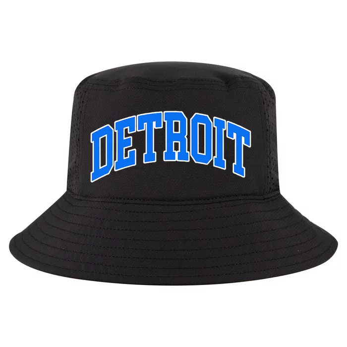 Detroit Michigan Throwback Design Print Classic Cool Comfort Performance Bucket Hat