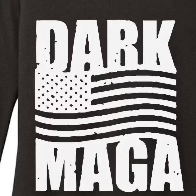 Dark Magadonald Trump For President Trump Rally Womens CVC Long Sleeve Shirt