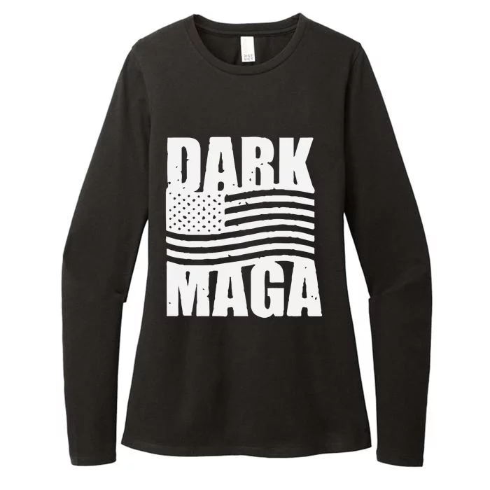 Dark Magadonald Trump For President Trump Rally Womens CVC Long Sleeve Shirt