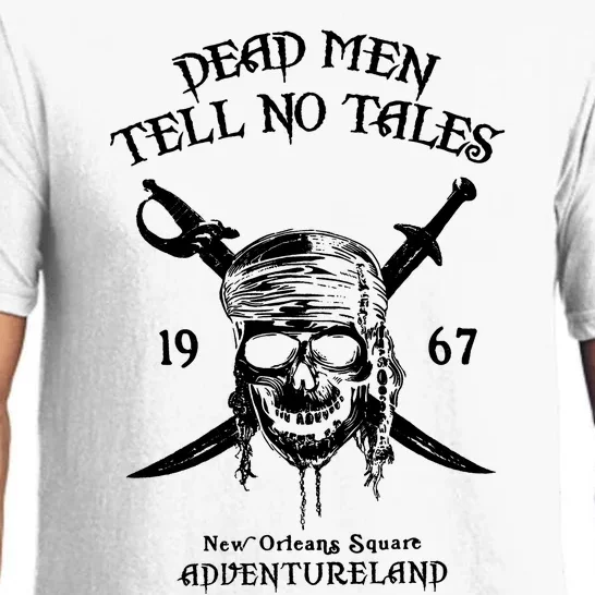 Dead Men Tell No Tales New Orleans Square Adventureland Pirates Pajama Set