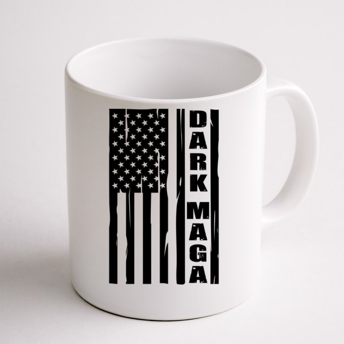 Dark Maga Trump 2024 Front & Back Coffee Mug