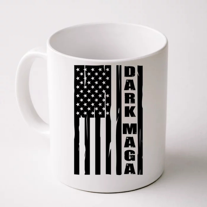 Dark Maga Trump 2024 Front & Back Coffee Mug