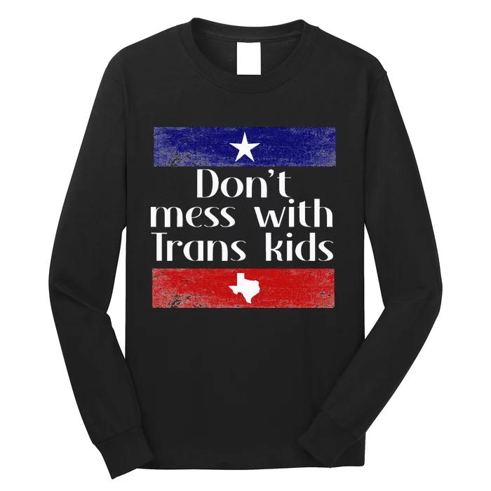 Dont Mess Texas Vintage Long Sleeve Shirt