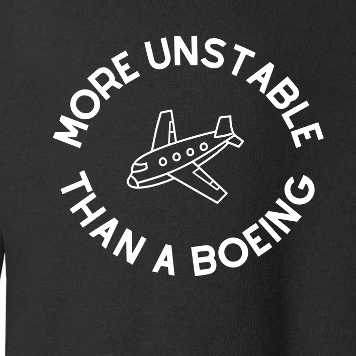 Doublecrossco More Unstable Than A Boeing Toddler Sweatshirt