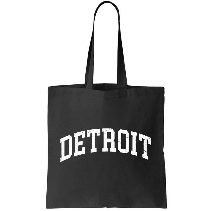 Detroit Michigan Vintage Worn Design Classic Tote Bag