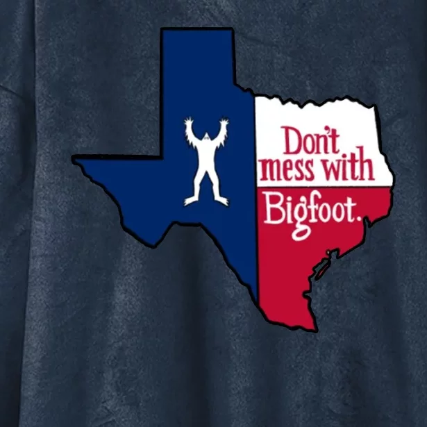 Don't Mess With Bigfoot Hooded Wearable Blanket