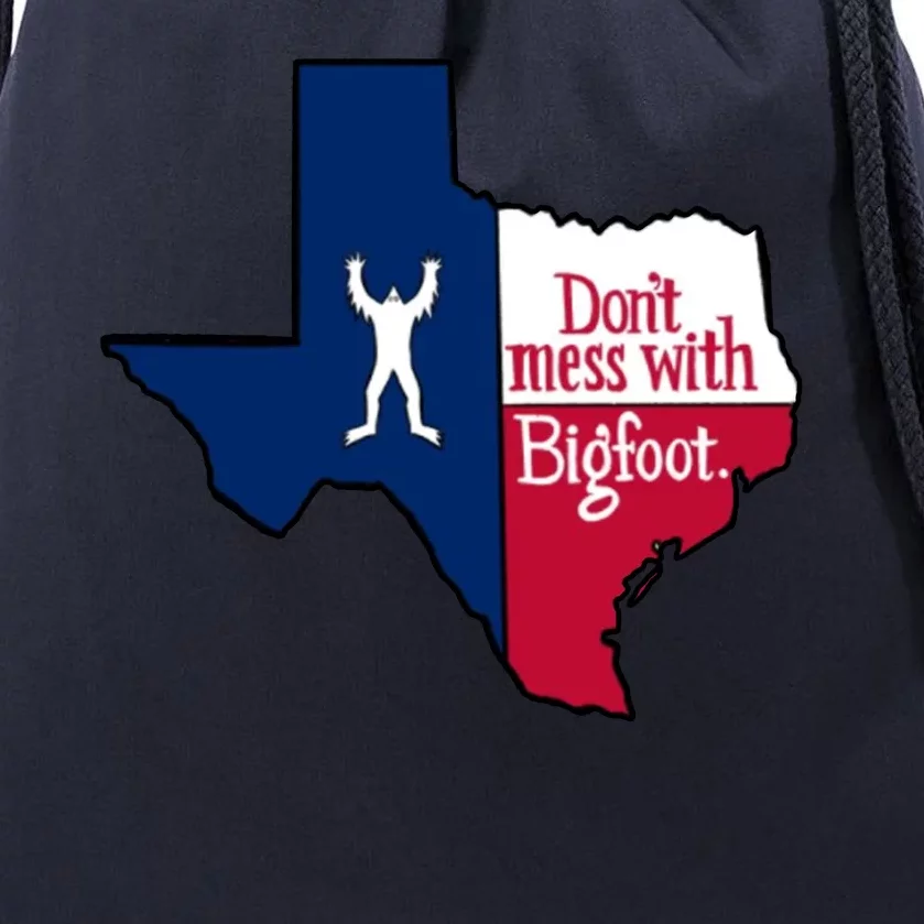 Don't Mess With Bigfoot Drawstring Bag