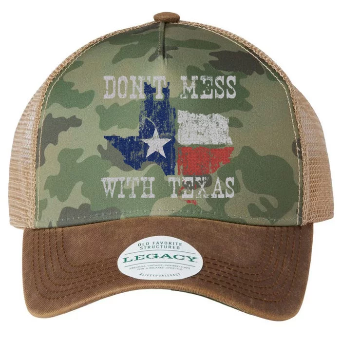 DonT Mess With Vintage Texas Longhorn Lone Star State Legacy Tie Dye Trucker Hat