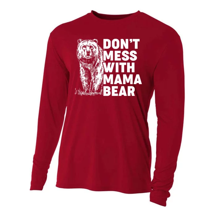 Don't Mess With Mama Bear Cooling Performance Long Sleeve Crew