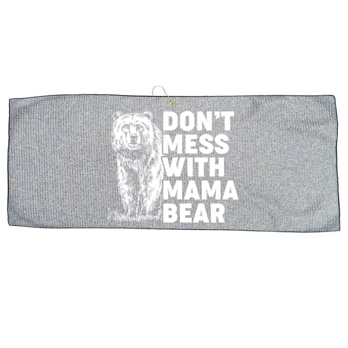 Don't Mess With Mama Bear Large Microfiber Waffle Golf Towel