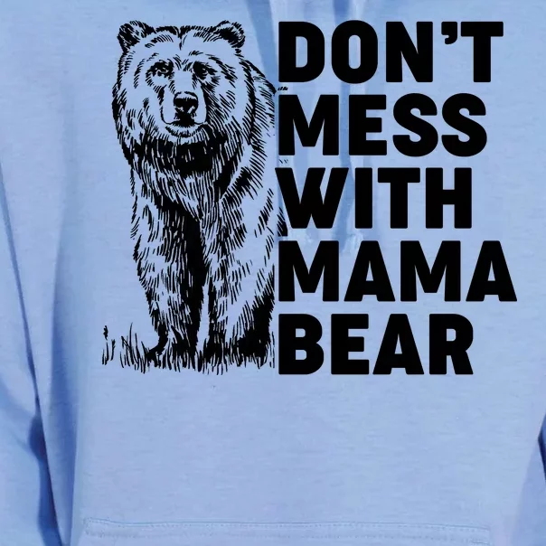 Don't Mess With Mama Bear Unisex Surf Hoodie