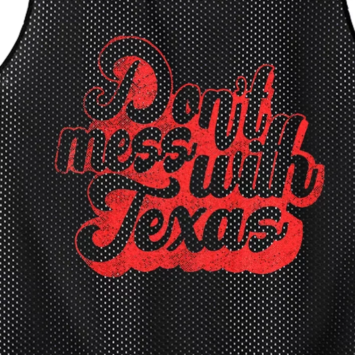 Dont Mess With The Texas Mesh Reversible Basketball Jersey Tank