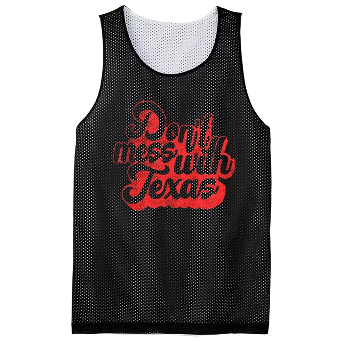 Dont Mess With The Texas Mesh Reversible Basketball Jersey Tank