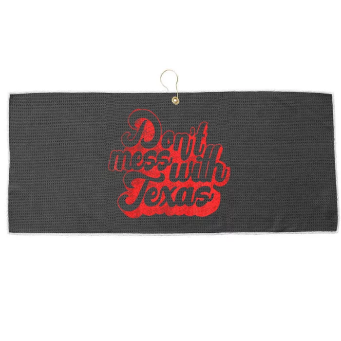 Dont Mess With The Texas Large Microfiber Waffle Golf Towel