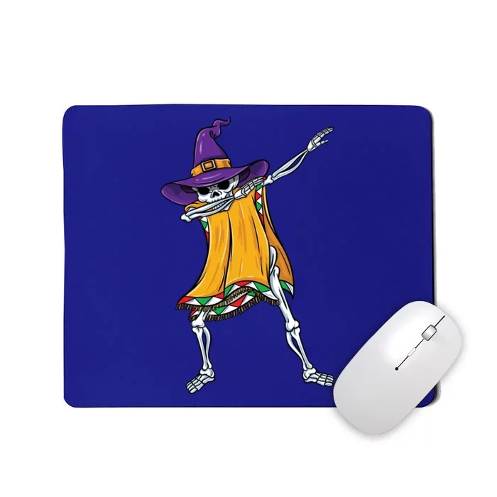 Dabbing Mexican Witch Skeleton Gift Mousepad