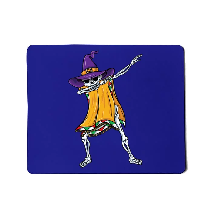 Dabbing Mexican Witch Skeleton Gift Mousepad