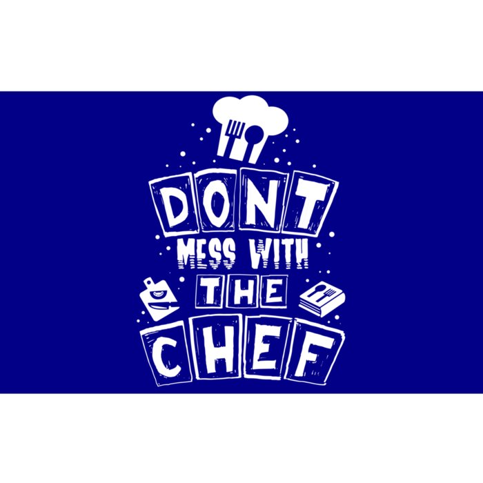 Dont Mess With The Chef Gift Bumper Sticker