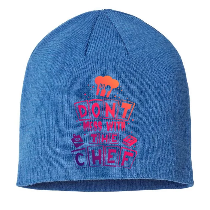 Dont Mess With The Chef Gift 8 1/2in Sustainable Knit Beanie