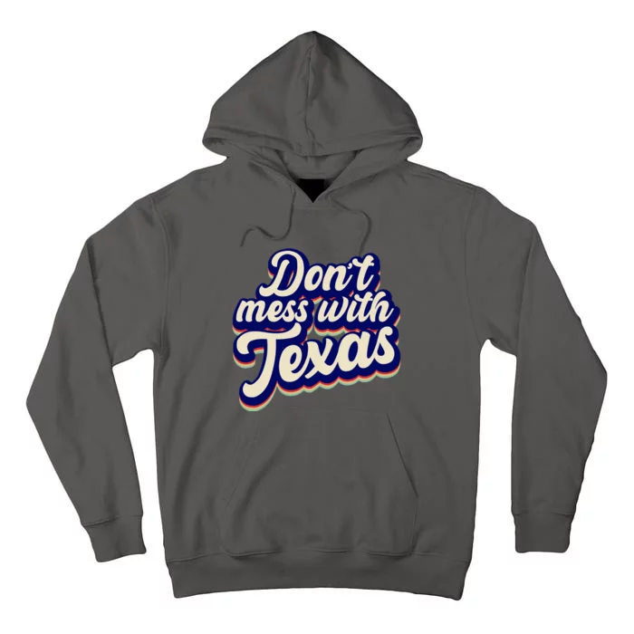 Don't Mess With Texas Retro Logo Tall Hoodie