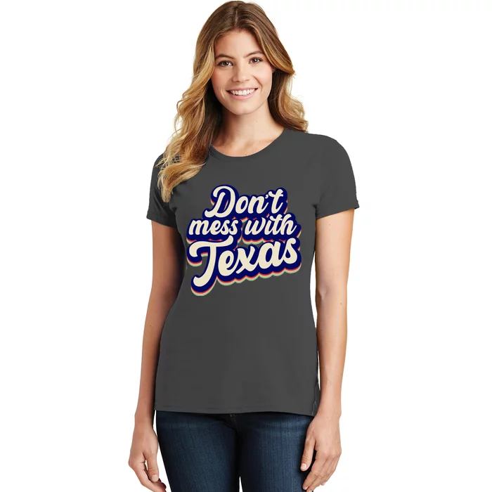 Don't Mess With Texas Retro Logo Women's T-Shirt